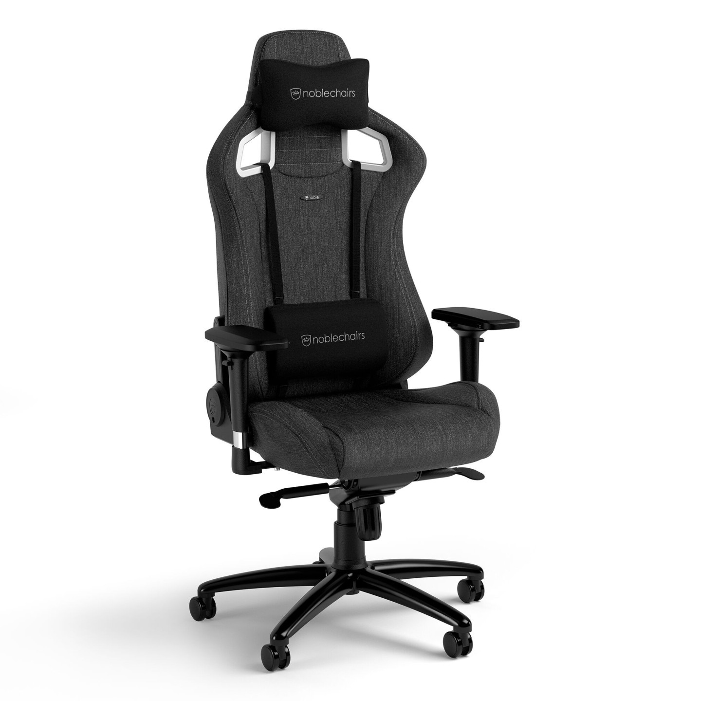noblechairs EPIC TX – Siège gaming en tissu respirant anthracite