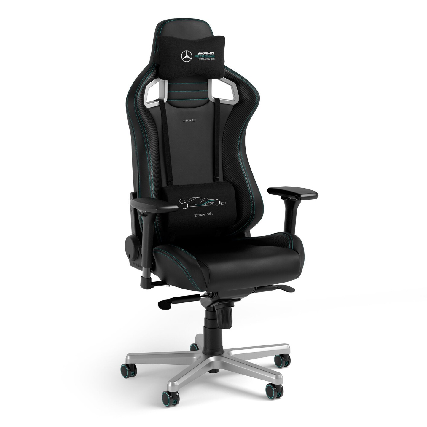 noblechairs EPIC – Édition Mercedes-AMG Petronas F1 Team
