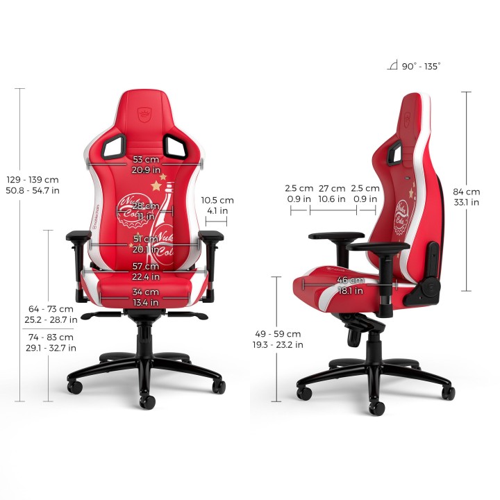 noblechairs EPIC – Édition Fallout Nuka-Cola