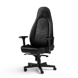 noblechairs ICON – Siège gaming en cuir véritable (3 coloris)