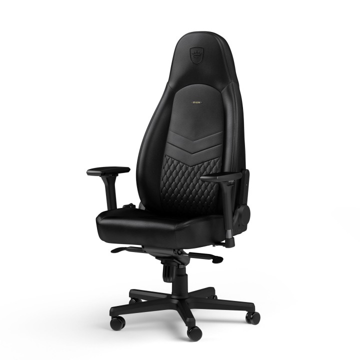 noblechairs ICON – Siège gaming en cuir véritable (3 coloris)
