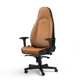 noblechairs ICON – Siège gaming en cuir véritable (3 coloris)