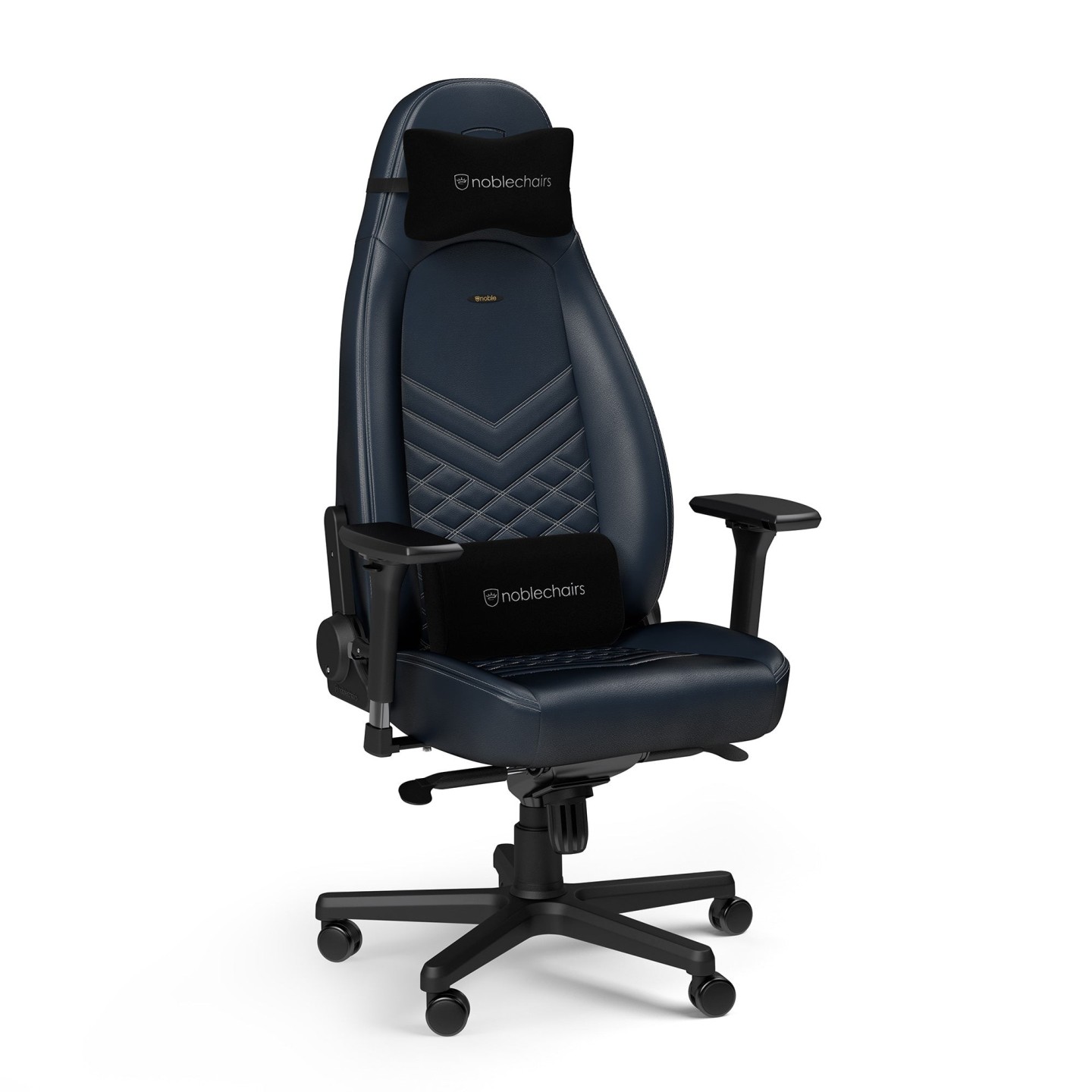 noblechairs ICON – Siège gaming en cuir véritable (3 coloris)