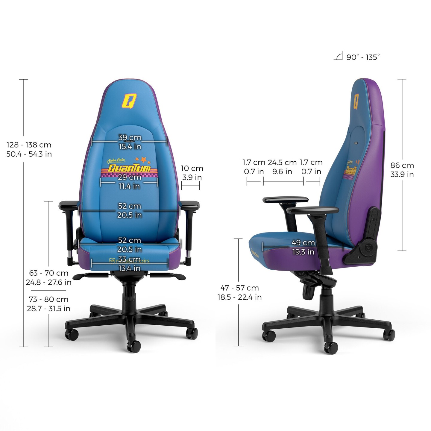 noblechairs ICON – Édition Fallout Nuka-Cola Quantum