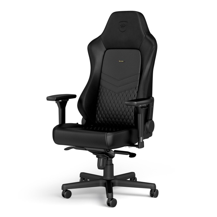 noblechairs HERO – Siège gaming en cuir véritable (2 coloris)