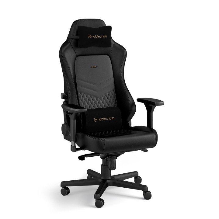 noblechairs HERO – Siège gaming en cuir véritable (2 coloris)