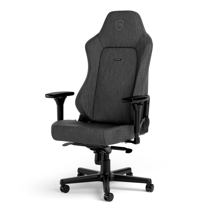 noblechairs HERO – Siège gaming en tissu (TX anthracite, MF noir)
