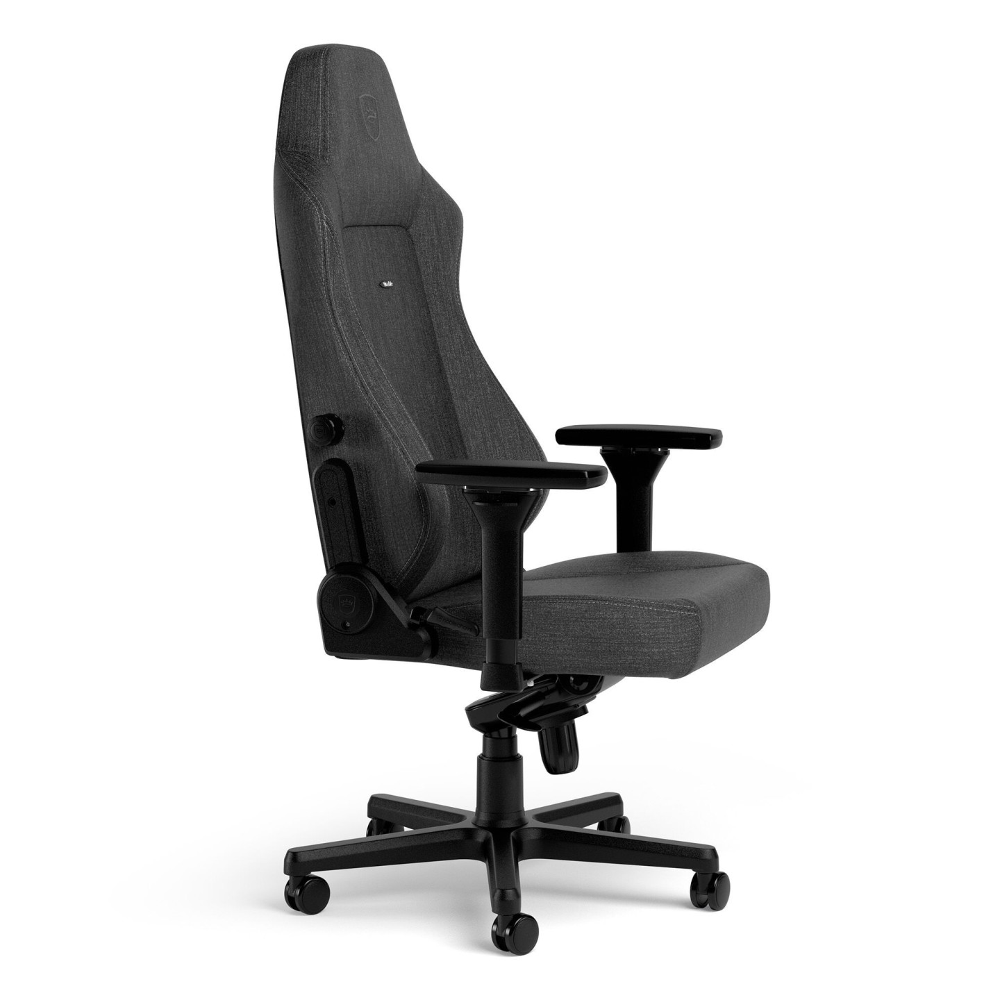 noblechairs HERO – Siège gaming en tissu (TX anthracite, MF noir)