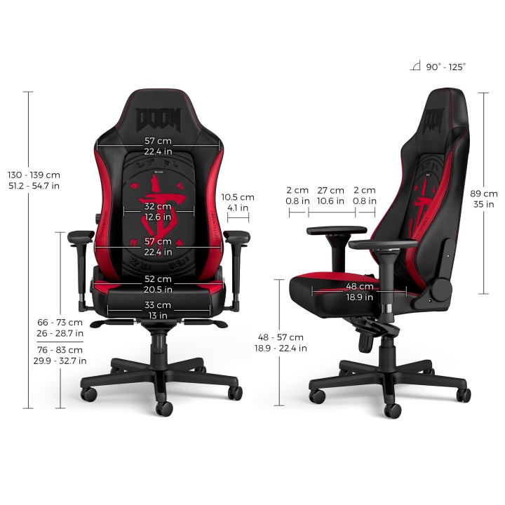noblechairs HERO – Édition DOOM