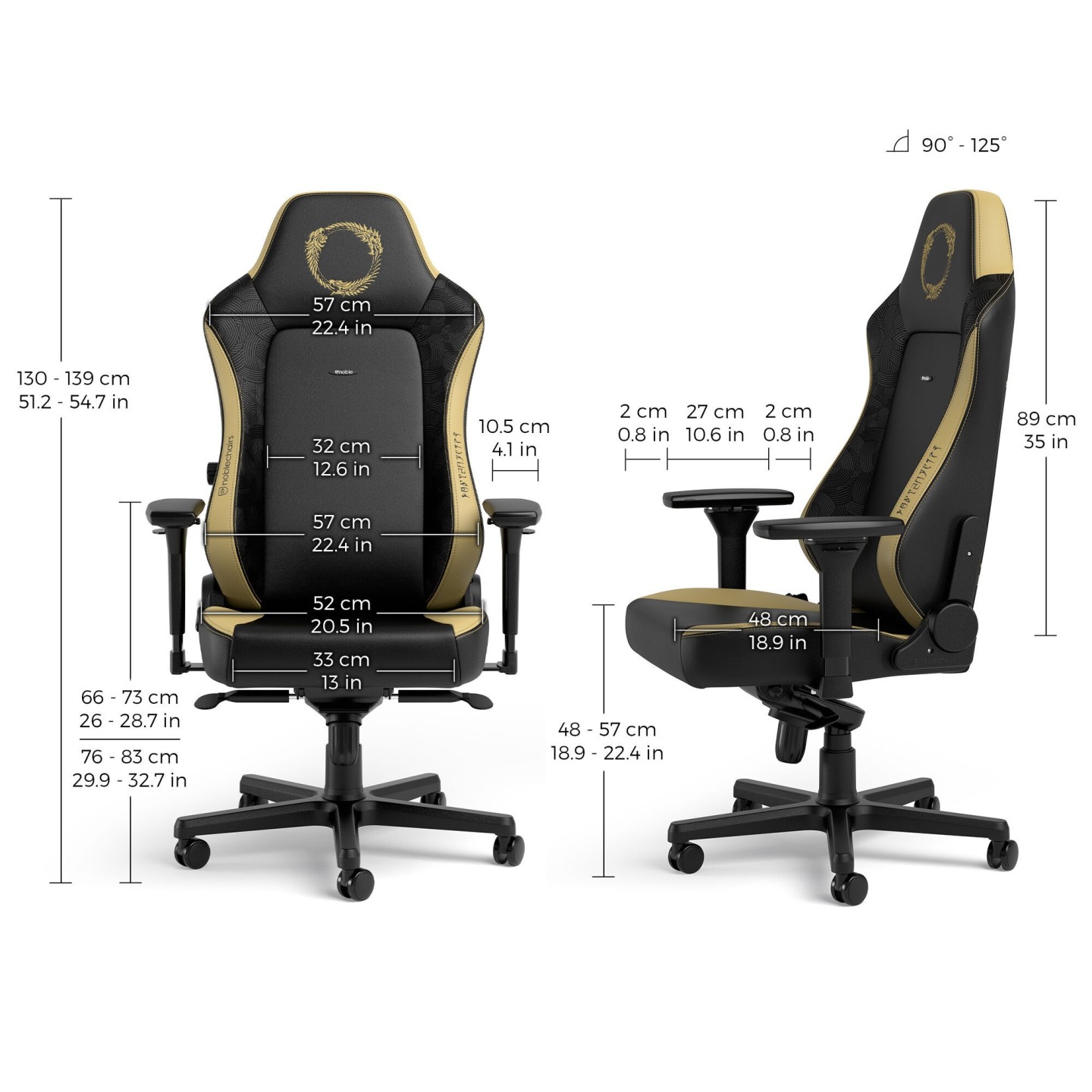 noblechairs HERO – Édition The Elder Scrolls Online