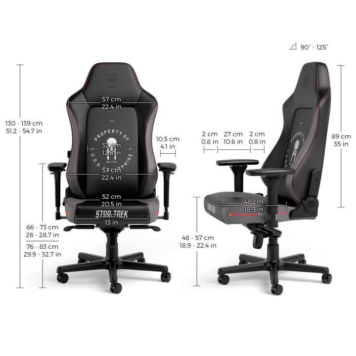 noblechairs HERO – Édition Star Trek