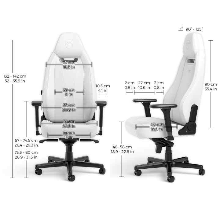 noblechairs LEGEND – Siège gaming haute technologie (4 éditions)