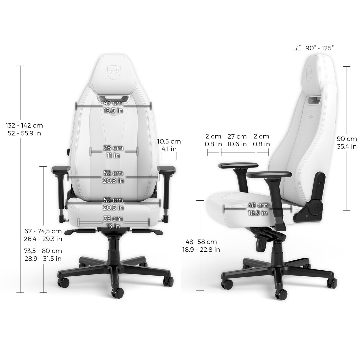 noblechairs LEGEND – Siège gaming haute technologie (4 éditions)