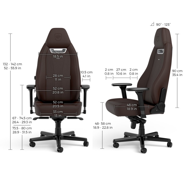 noblechairs LEGEND – Siège gaming haute technologie (4 éditions)