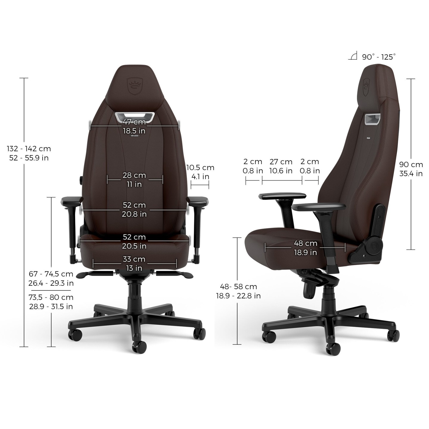 noblechairs LEGEND – Siège gaming haute technologie (4 éditions)