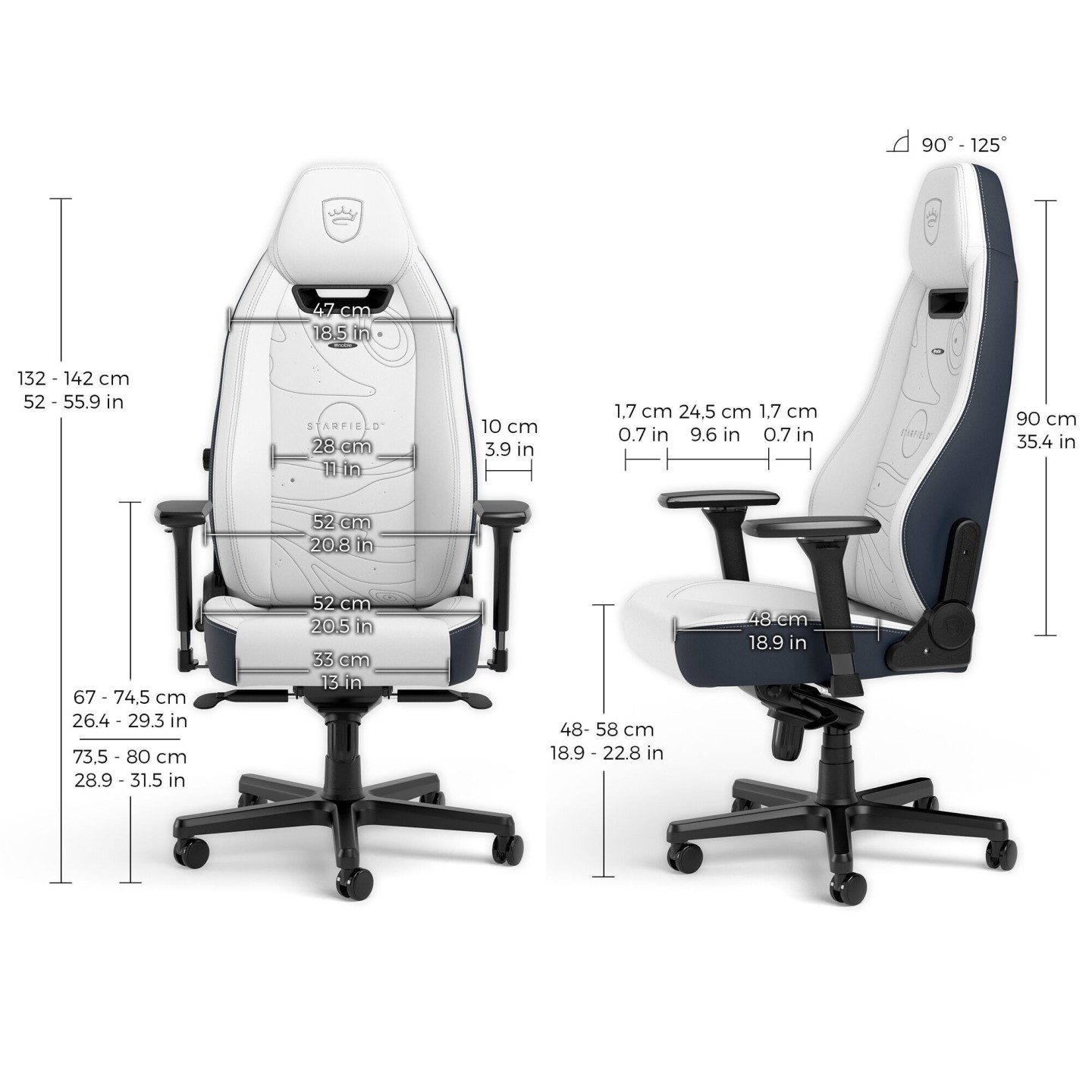 noblechairs LEGEND – Édition Starfield