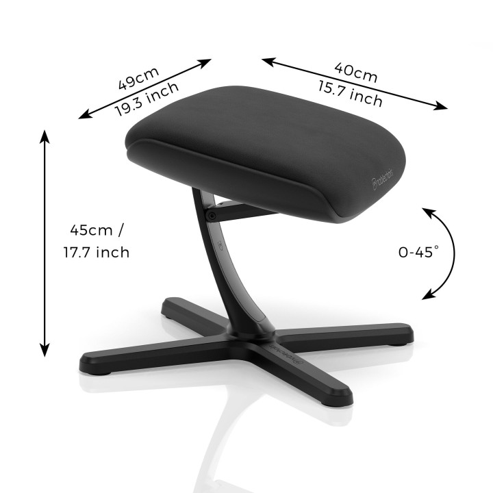 noblechairs Repose-Pieds 2 – Repose-pieds ergonomique inclinable