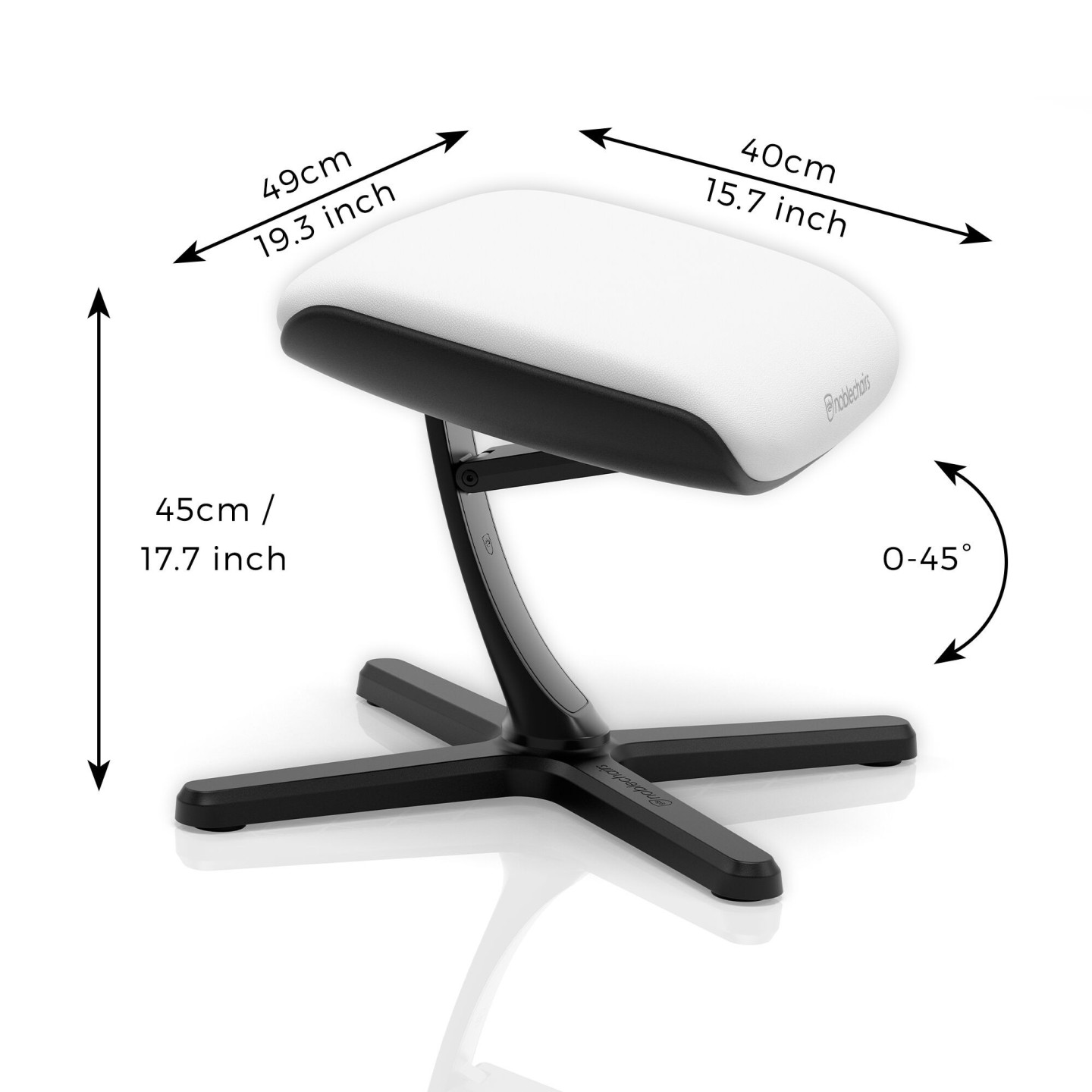 noblechairs Repose-Pieds 2 – Repose-pieds ergonomique inclinable