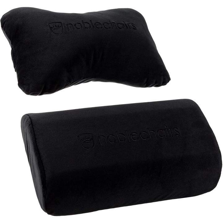 noblechairs Ensemble de coussins – Appui-tête et lombaires (3 coloris)