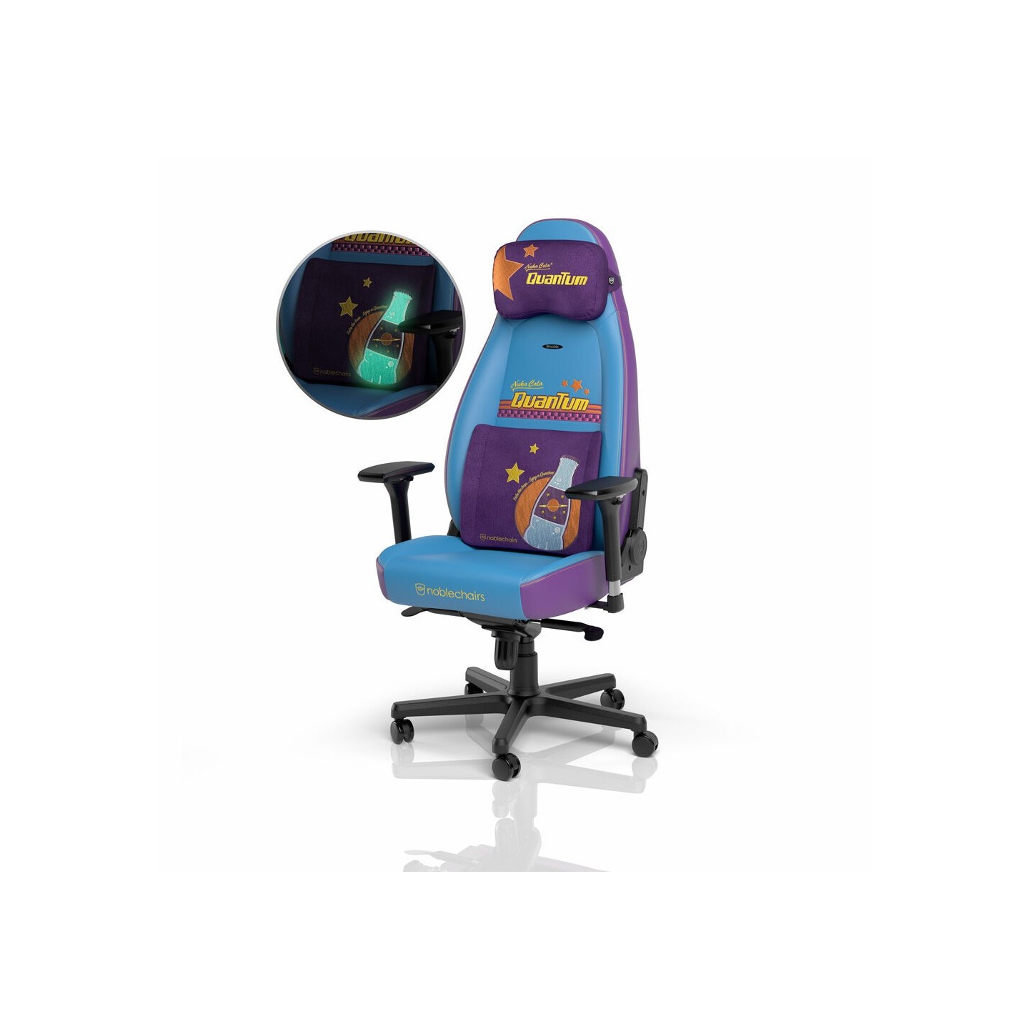 noblechairs Set de coussins Memory Foam – éditions standard et licences